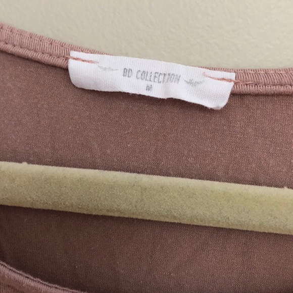 BD Collection blush baby doll top. Size M - Picture 4 of 4